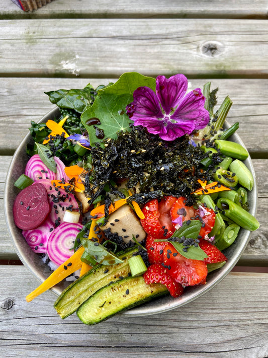 DIY poké bowl met seizoensgroenten
