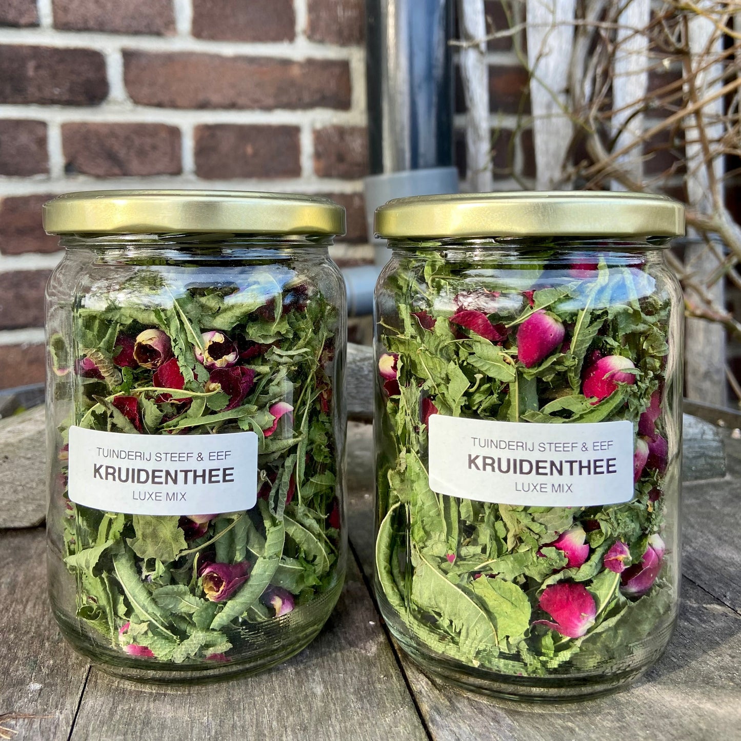 Theekruidenmix luxe (in glazen pot, 15g)