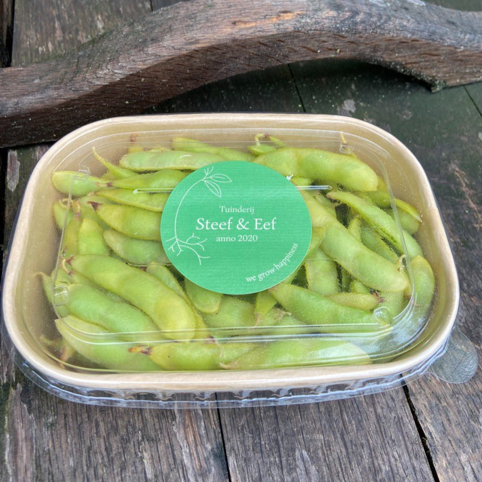 Edamame boontjes (gestoomd&bevroren, 250g)
