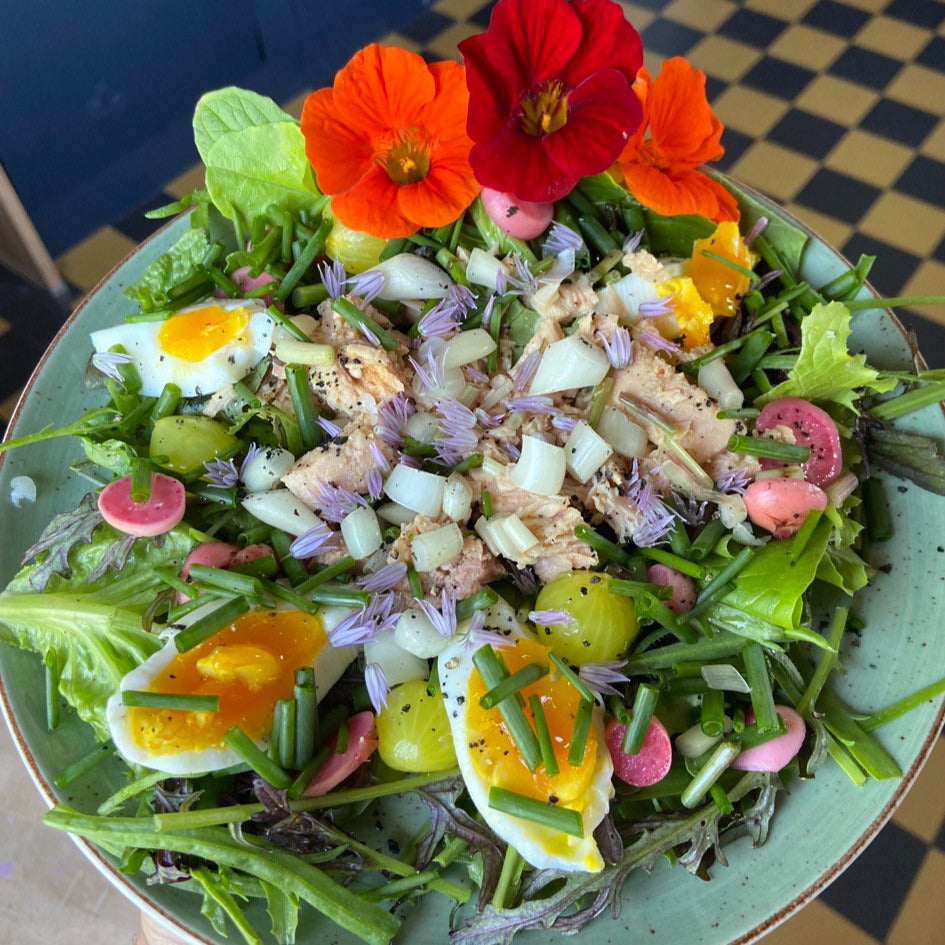Saladepakket (vegan, met ei, of met vis)
