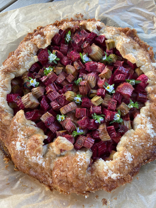 Rabarber Galette