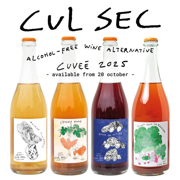 Cul Sec alcoholvrije wijnalternatief (wit, rosé, rood)