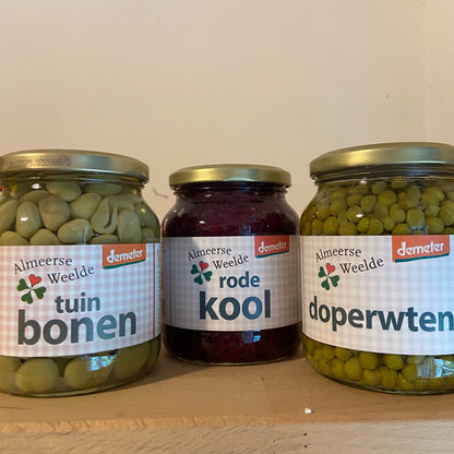 Trio groentenpotjes (laatste setje)