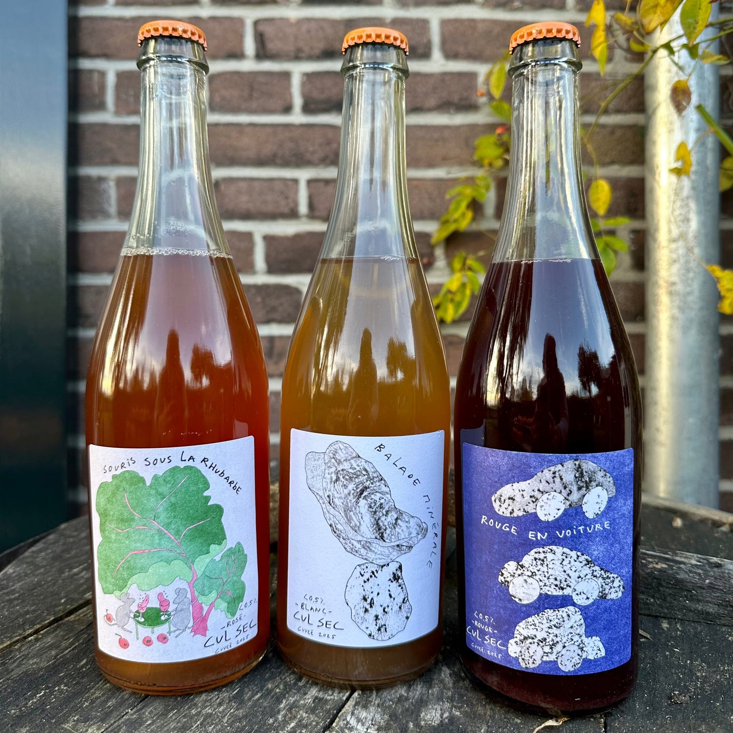 Cul Sec alcoholvrije wijnalternatief (wit, rosé, rood)