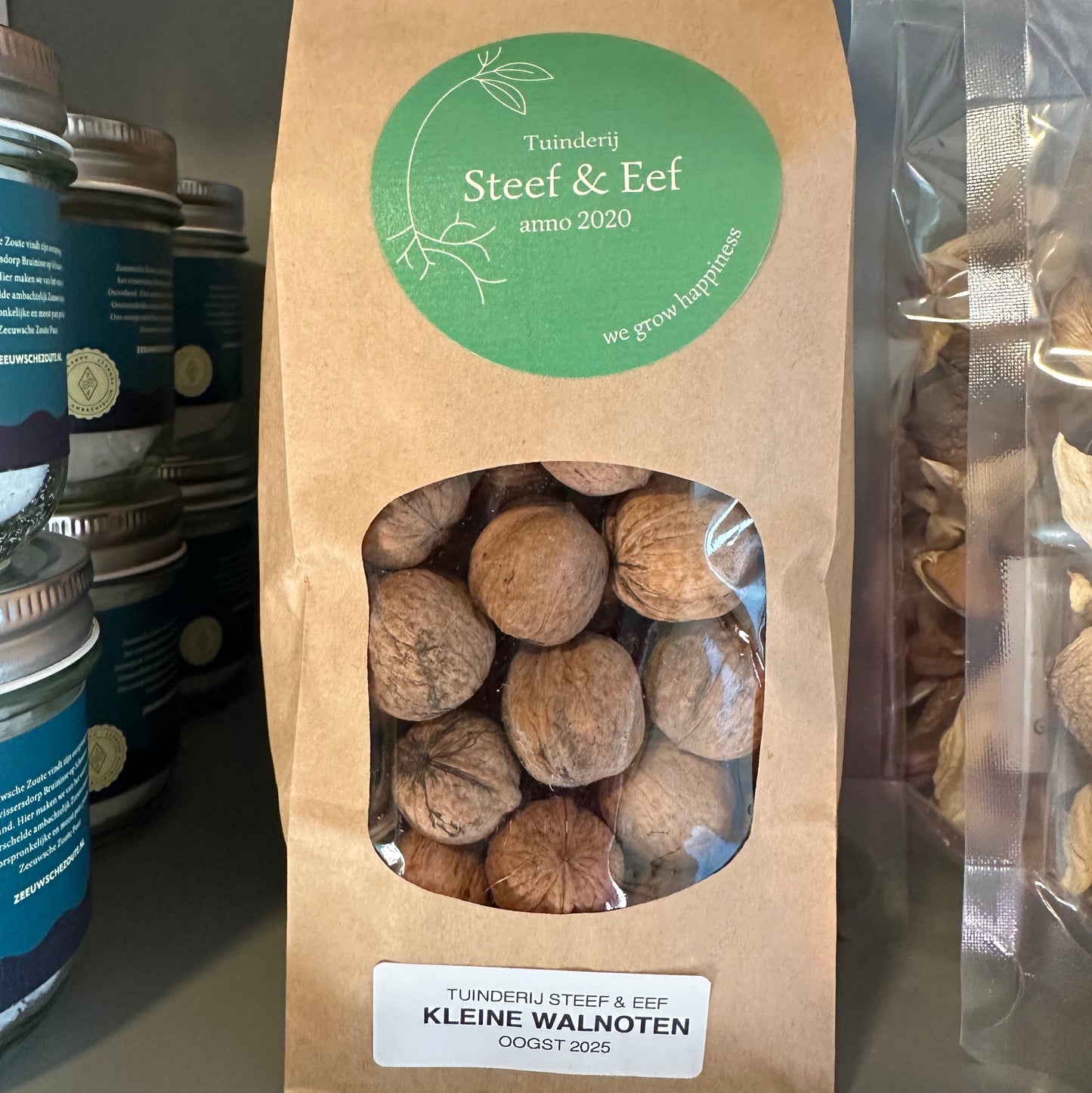 Walnoten van eigen erf (kleine walnoten, 250g)