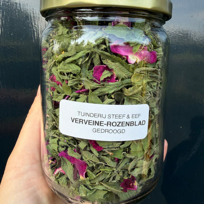 Verveine met rozenblad (gedroogd, 12.5g)