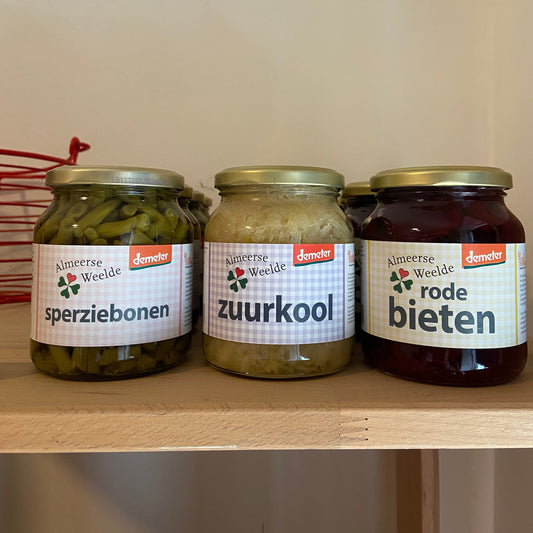 Trio groentenpotjes