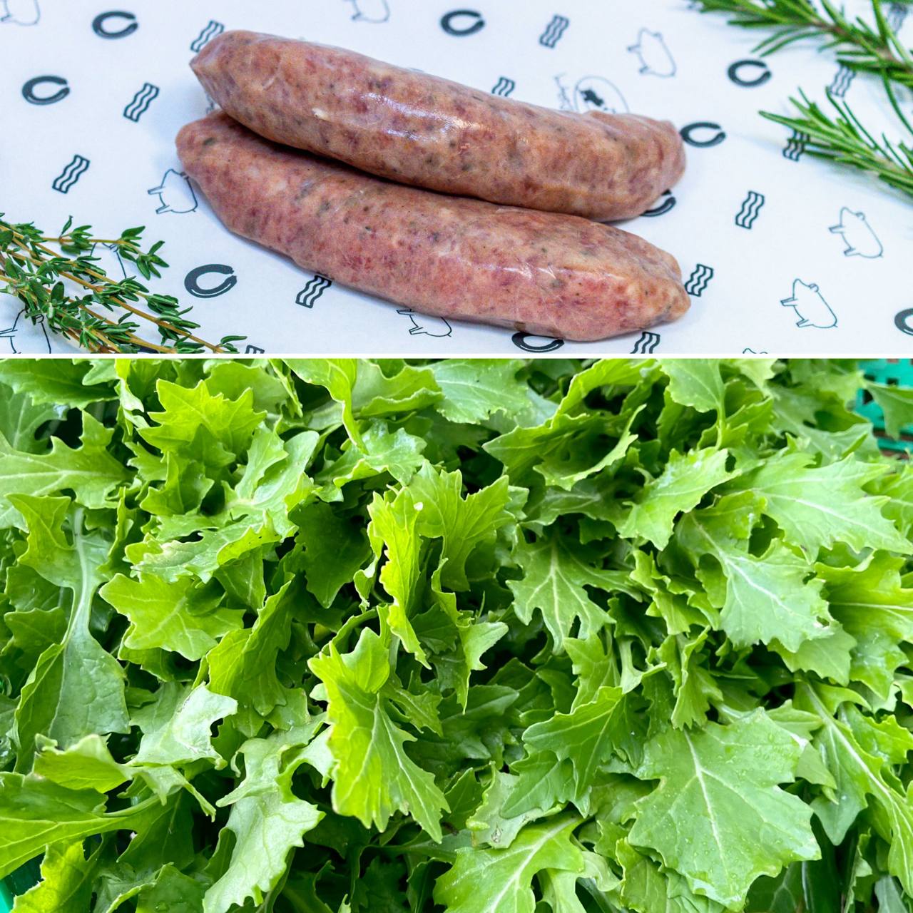 Raapstelenstamppot (met saucijzen of vega)